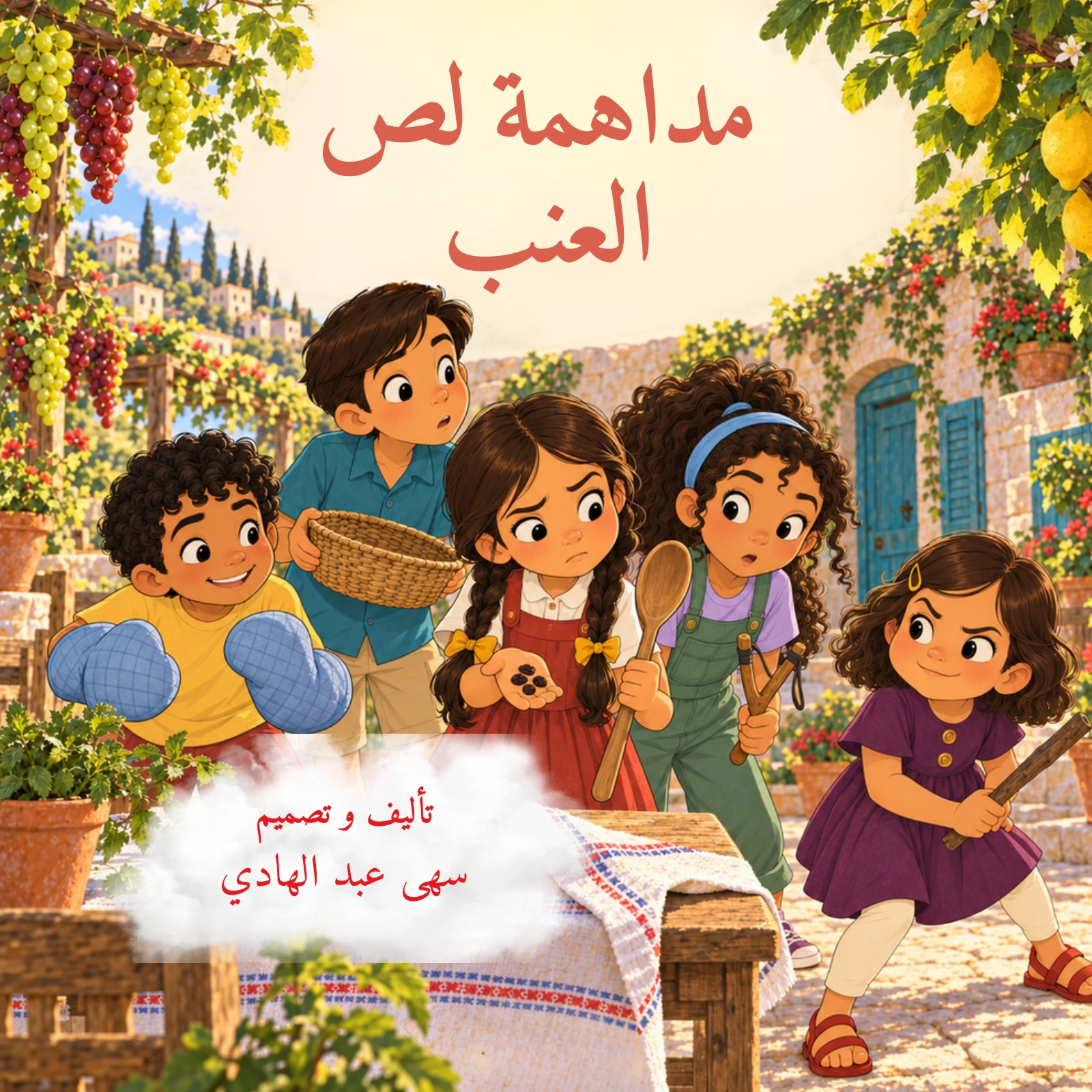 غلاف مداهمة لص العنب: أولاد العم يستعدّون لحلّ اللغز